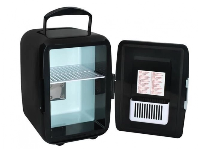 Ruhhy Prenosna črna mini - hladilnik 4L 12V/220V