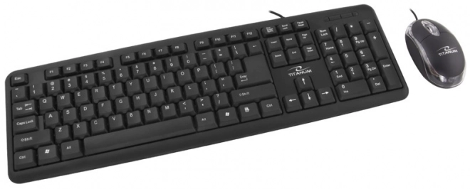 Titanum komplet tipkovnice in miške USB Salem