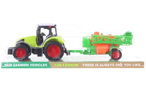 Traktor s škropilnico