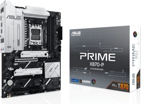 Asus PRIME X870-P – osnovna plošča ATX za AMD AM5 z DDR5, HDMI in USB‑C