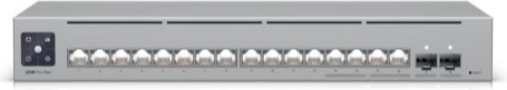 ubiquiti usw pro max 16 stikalo 16× rj45 z etherlighting in 10g sfp+