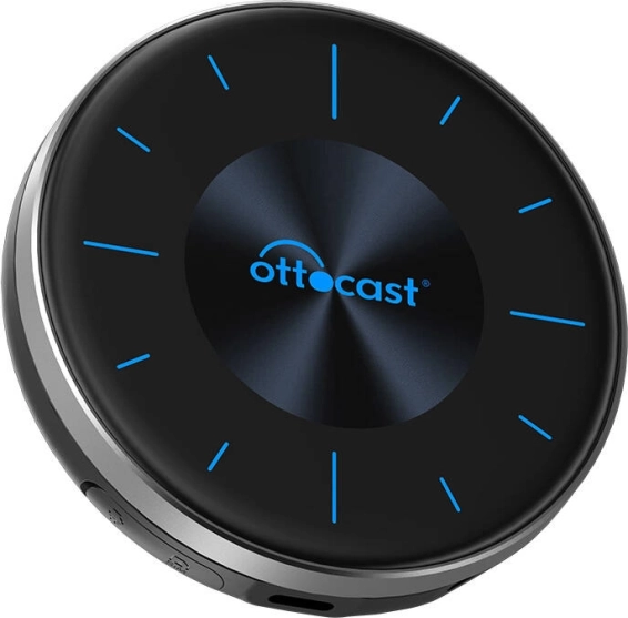 Adapter Ottocast OtooAiBox P3 z Androidom 12, HDMI in 4G LTE za Android Auto in CarPlay (črn)