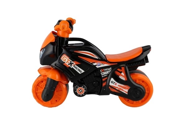 Otroški poganjalec motor GTX Racing oranžno-črna