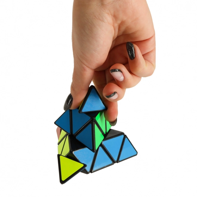 Uganka igra PYRAMINX Rubikova kocka 9,7 cm