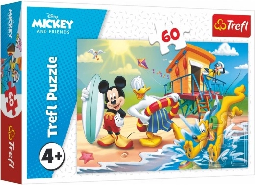 Sestavljanka 60 kosov – MICKEY MOUSE: Zanimiv dan za Miško Mikija in prijatelje