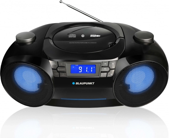 Boombox z LED osvetlitvijo in Bluetooth tehnologijo