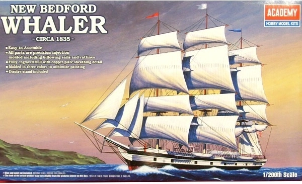 Plastični model ladje New Bedford Whaler 1:200 od Academy