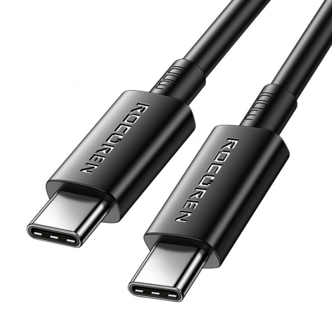 Hitronapajalni kabel USB-C na USB-C 100 W, 1 m črni
