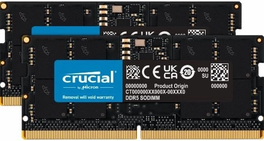 Pomnilnik Crucial DDR5 SODIMM 96GB (2x48GB) 5600MHz CL46
