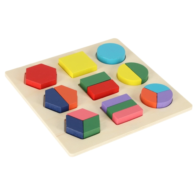 Lesena montessori vstavljanka