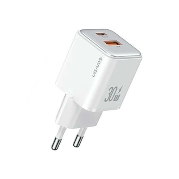 Mrežni polnilec USB-C+USB-A PD 3.0 30W hitro polnjenje