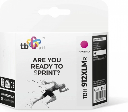 Purpurni črnilnik za HP OfficeJet Pro 8025, združljiva zamenjava 912XL