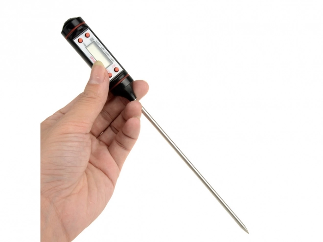 Digitalni kuhinjski termometer z LCD zaslonom in sondo
