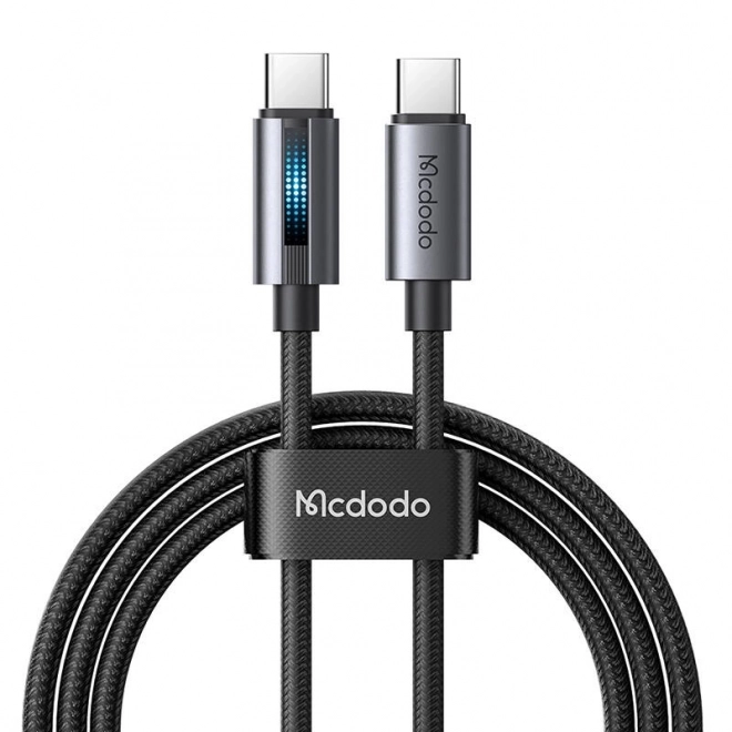 Mcdodo kabel USB-C na USB-C 100W 1,2m črna
