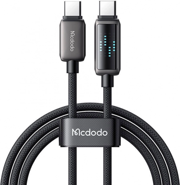 USB-C kabel Mcdodo z LED zaslonom, 100 W, 1,2 m