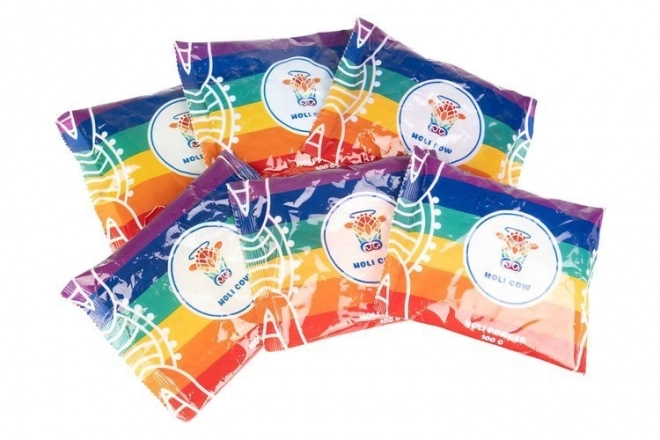 Barvni prah Holi - 6 x 100 g