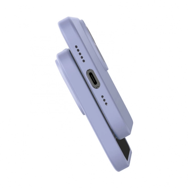 Etui Baseus Liquid Silica Gel za iPhone 14 Plus sivka