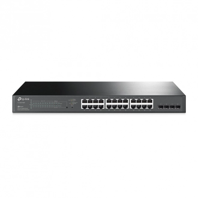 Stikalo TP-Link JetStream s 28 gigabitnimi PoE+ vhodi in 4 SFP
