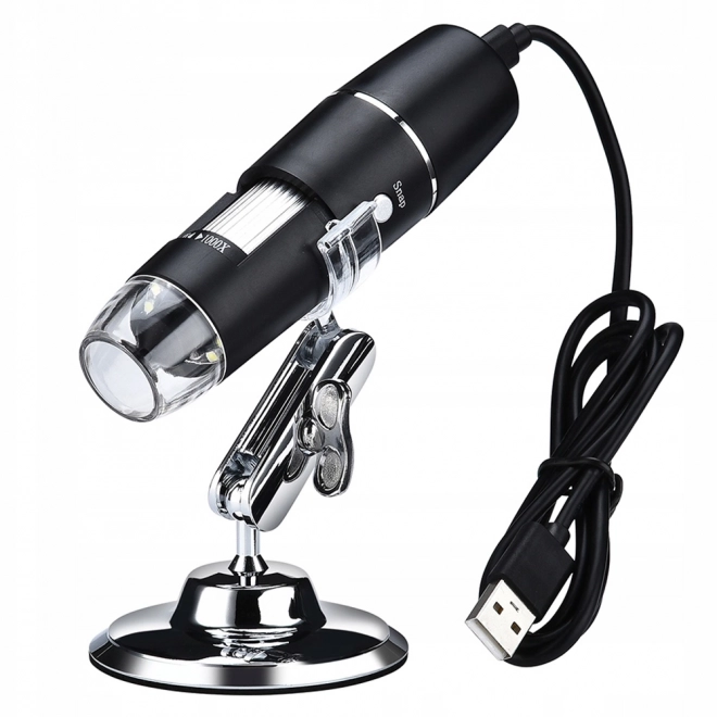 Profesionalni USB Digitalni Mikroskop s Do 500-kratno Povečavo