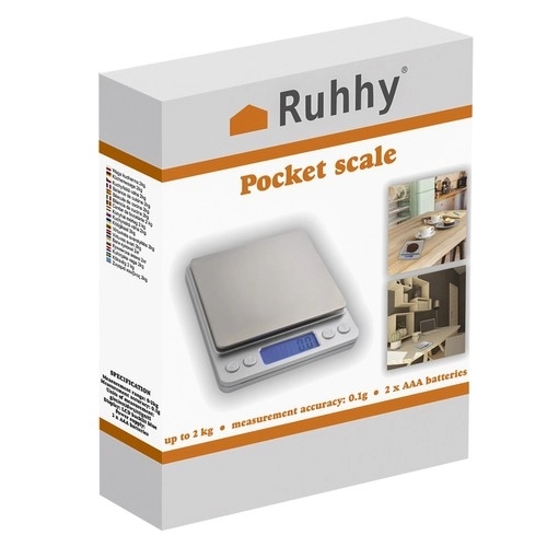 Ruhhy 2kg kuhinjska tehtnica 24210