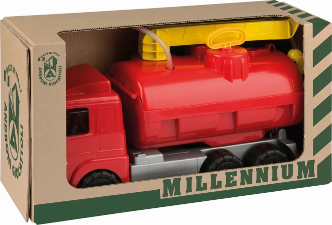 Androni Millennium gasilsko vozilo z delujočo brizgalno
