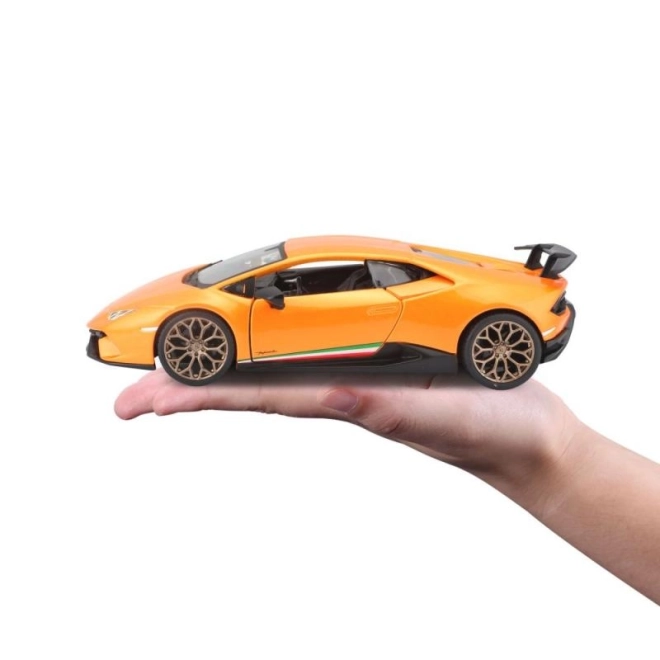 Lamborghini Huracan Performante oranžna model 1:24