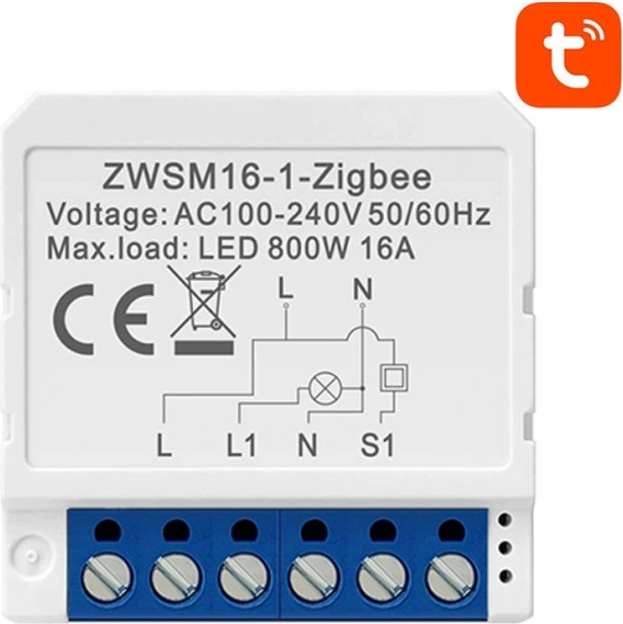 Pametni krmilni modul ZigBee Avatto TUYA – W1