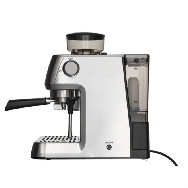 Espresso kavni aparat Solis Grind & Infuse Perfetta srebrn