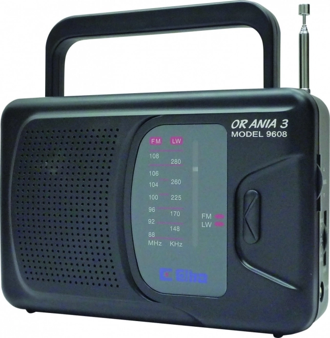 Prenosni radio Eltra ANIA črne