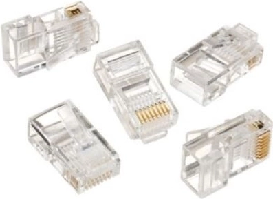 Omrežni konektor RJ45 za polni vodnik (100 kos)