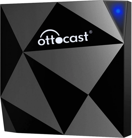 Brezžični adapter Ottocast za CarPlay, črn
