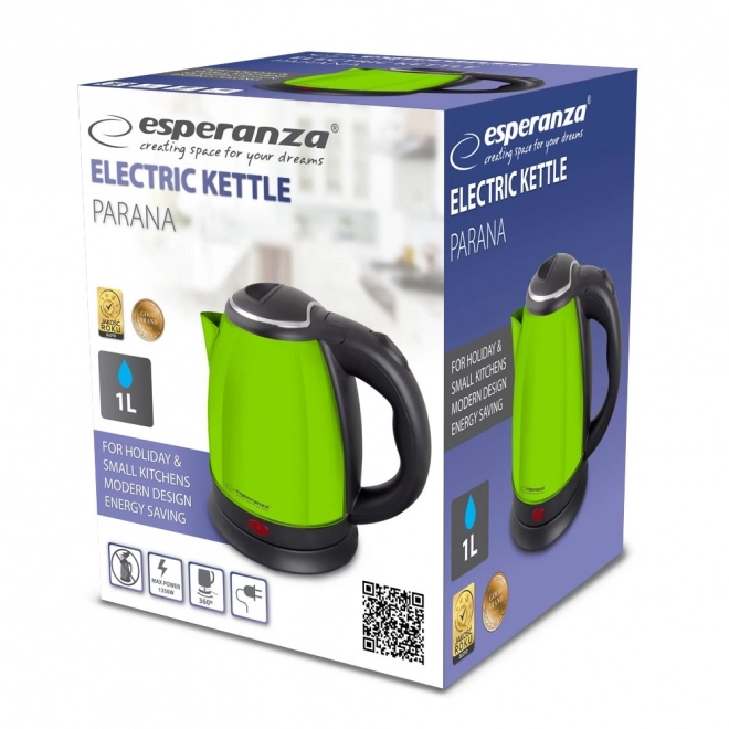 Rychlovarna konvice Parana 1,0 l zelena