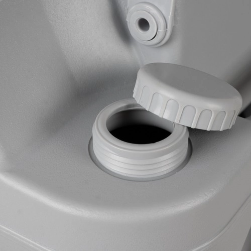 Trizand 24498 Prenosna kamping WC 20 + 12 l, siva