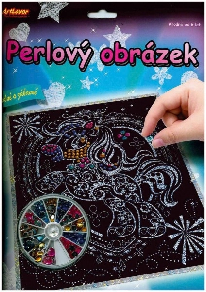 ARTLOVER Biserna slika Sove 20x25 cm