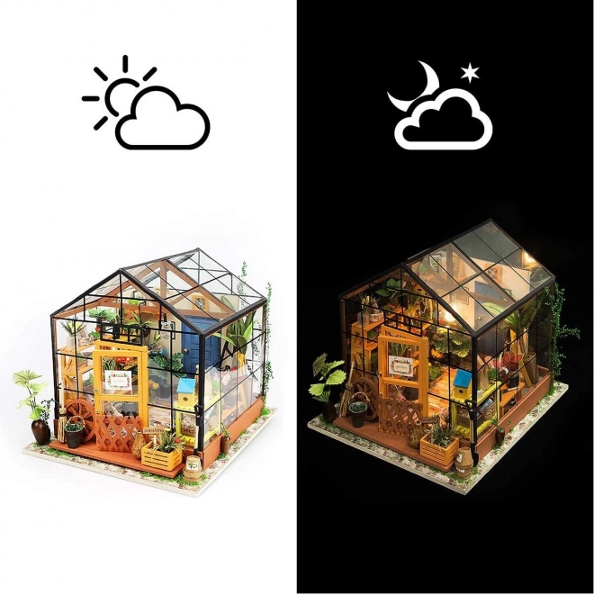 Cvetlična hiša Cathy - Miniaturen rastlinjak