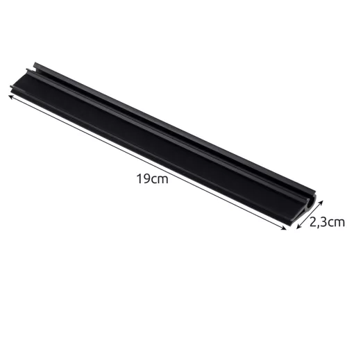 Priponke / sponke za zaslon 19 cm - antracit 23911 (10 kosov)