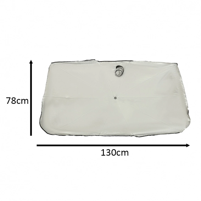 Sončna senčnica za vetrobransko steklo avtomobila 78x130cm