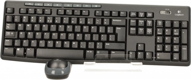 Brezžični komplet tipkovnice in miške Logitech