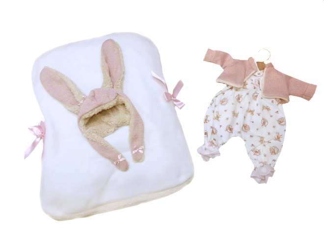 Llorens M740-94 oblačilo za punčko dojenčka NEW BORN velikosti 40-42 cm