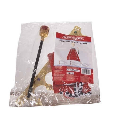 Set 3 kosov kraljevega kostuma. Kruzzel 20560