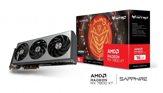 Grafična kartica Sapphire Radeon RX 7800 XT Nitro+
