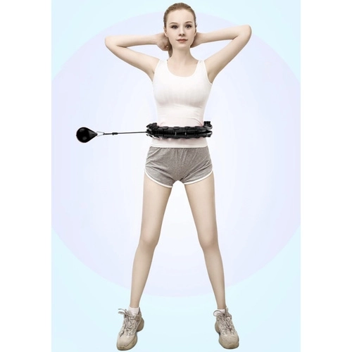 Hula hop z masažnimi izboklinami in utežmi Trizand