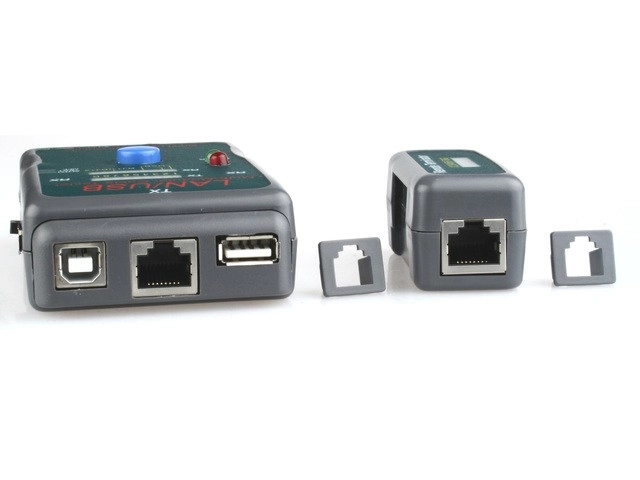 Tester diodnih kablov RJ11, UTP, STP, USB A/B