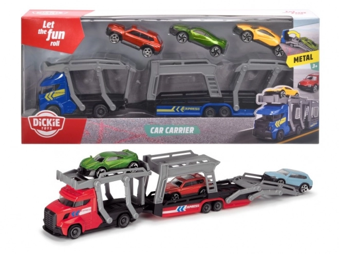 Avtotransporter 28 cm + 3 avtomobilčki, 2 vrsti