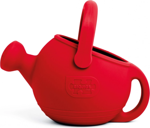 Bigjigs Toys silikonska zalivalka – rdeča