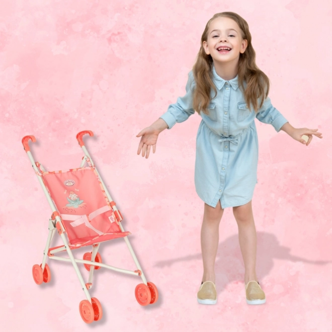 Rožnati voziček Baby Annabell
