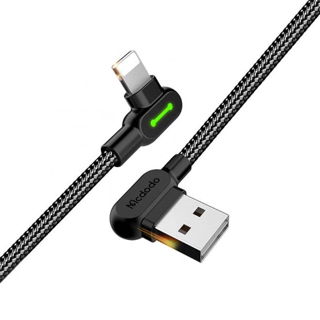 Kabel USB-Lightning, Mcdodo CA-4673, kotni, 1,8 m (črn)