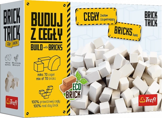 Trefl Brick Trick paket belih opek, mix 70 kosov
