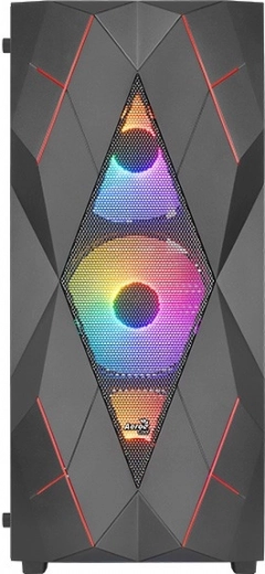 Fazetiran sprednji panel z RGB in visokim pretokom zraka