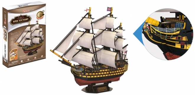 3D sestavljanka jadrnica HMS Victory
